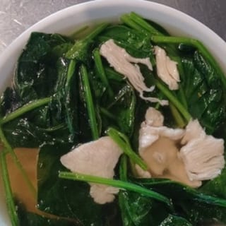 Chicken Spinach Soup