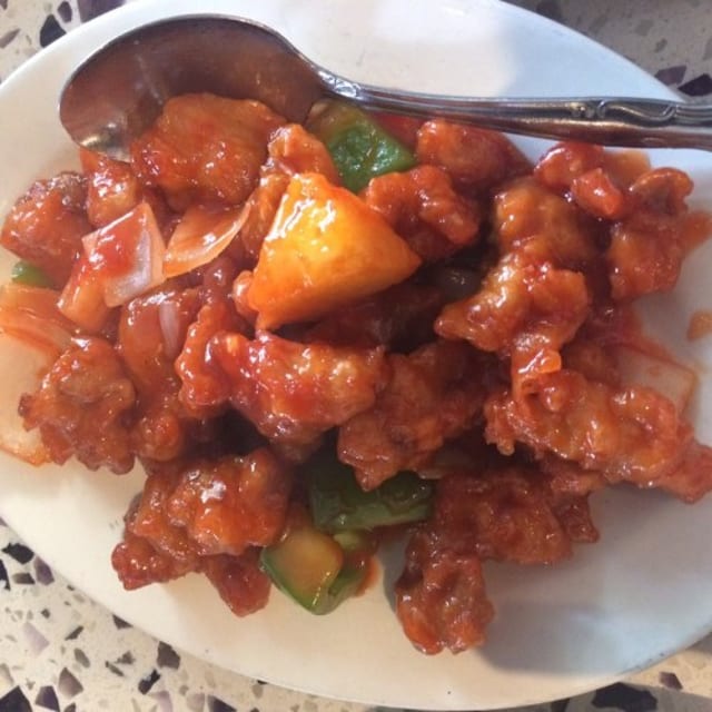 Sweet and Sour Pork.