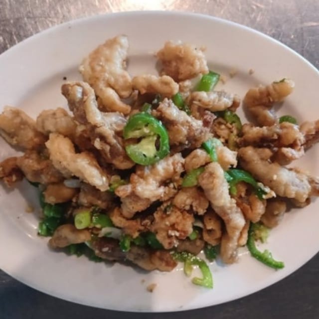 Crispy Spicy Pork.
