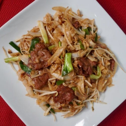 Beef Chow Fun.